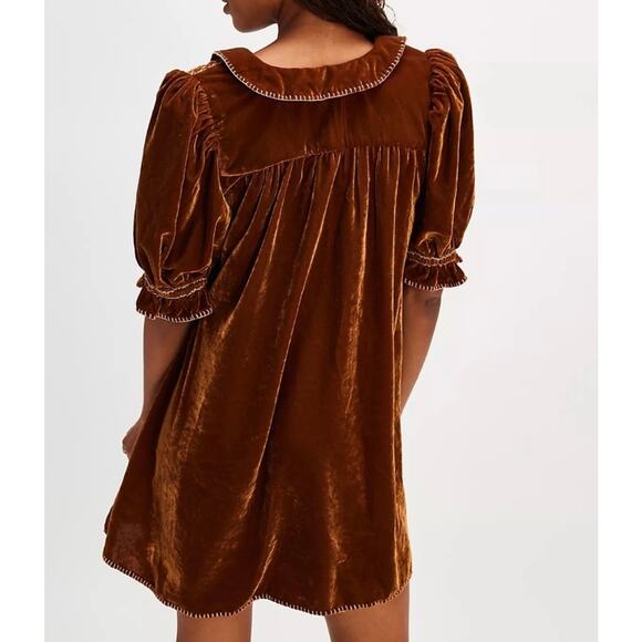 Free People Freya Floral Embroidered Mini, Large - Picture 4 of 9